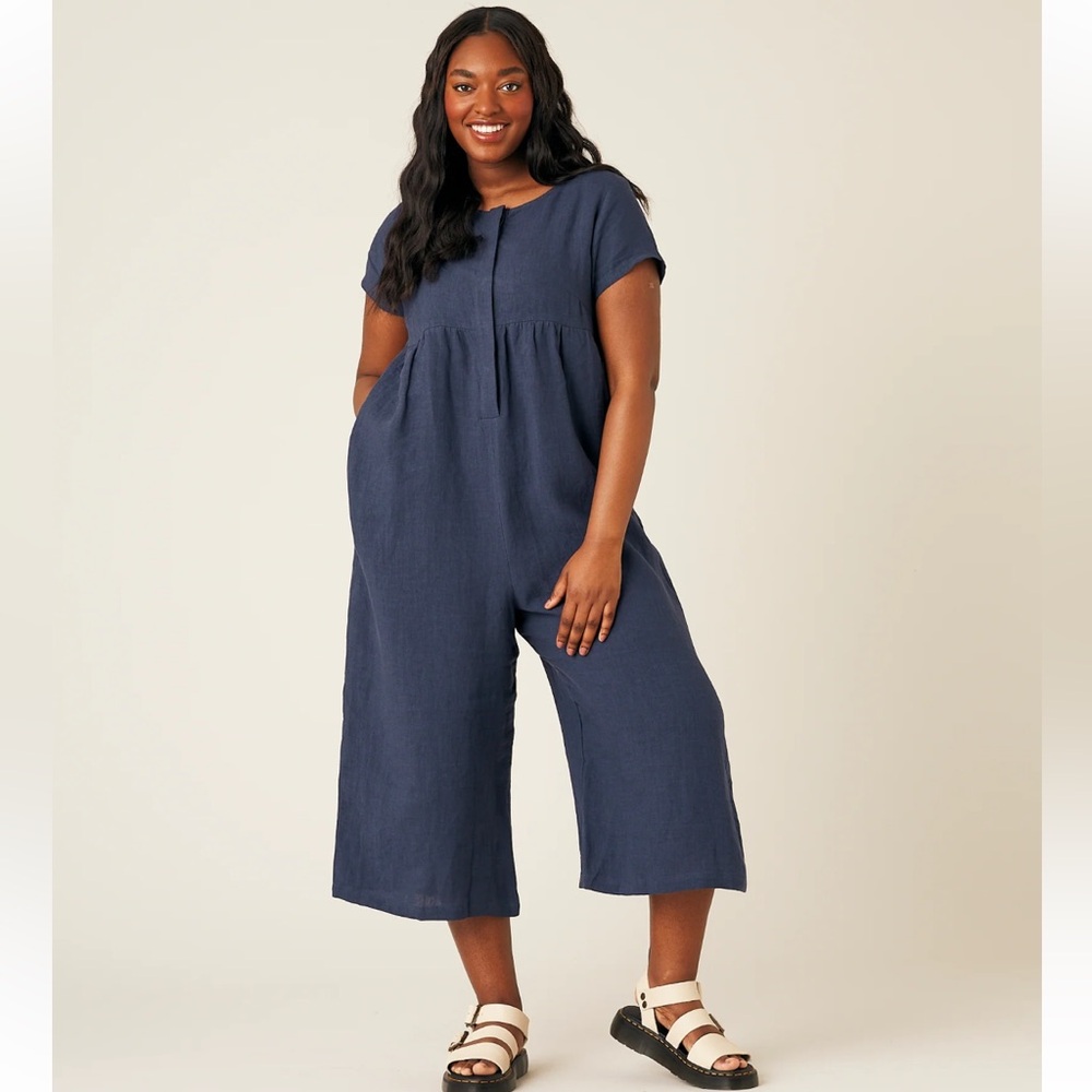 Beyond Nine Linen Jumpsuit